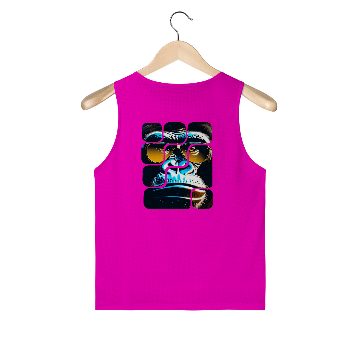 Nome do produto: Regata Masculina Sport Biggie - Logo Clara