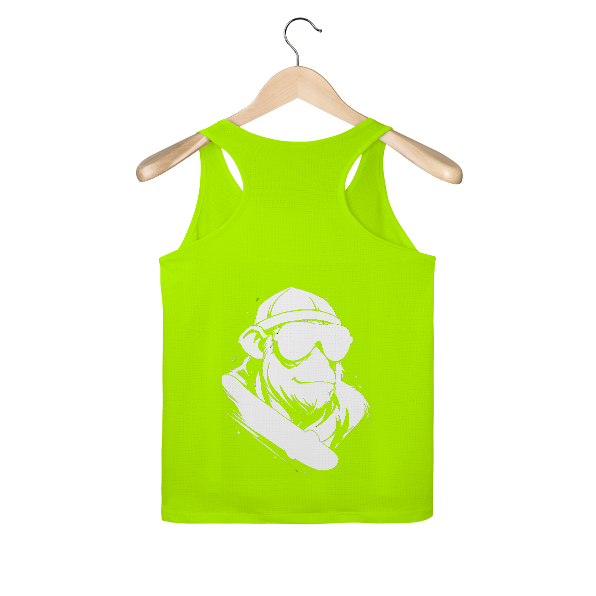 Nome do produto: Regata Feminina Sport White Skate - Logo Clara