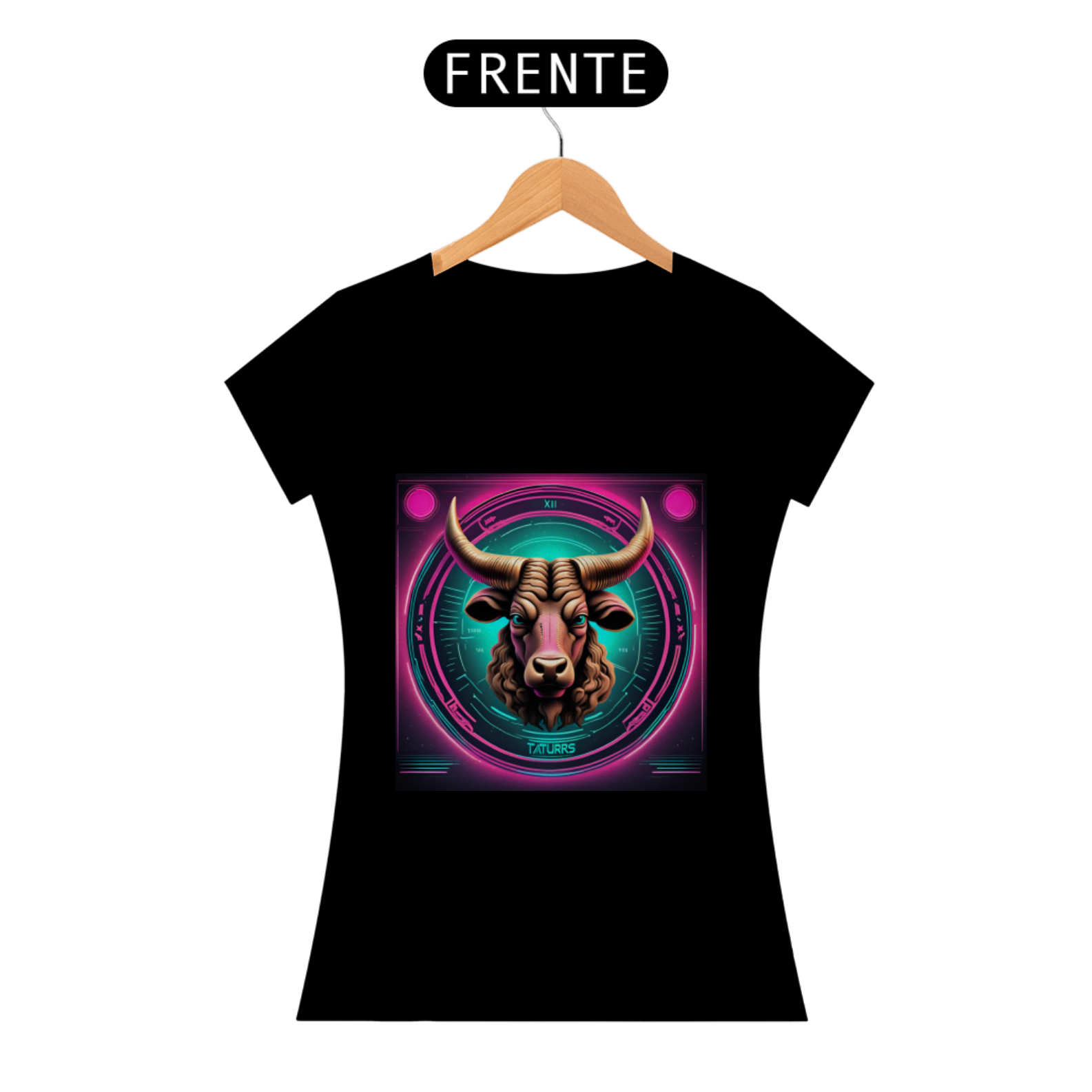 Nome do produto: Camiseta Feminina Signo de Touro