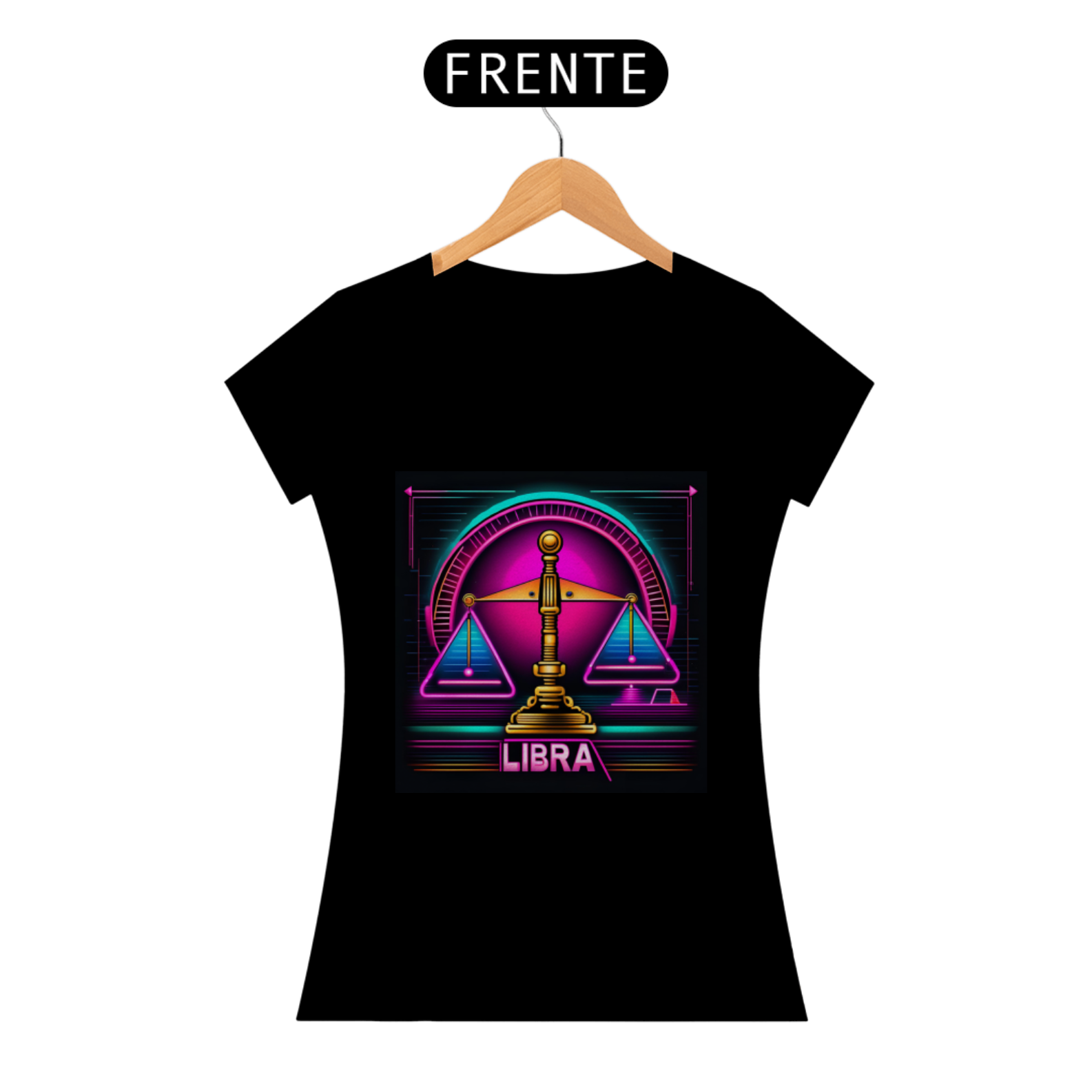 Nome do produto: Camiseta Feminina Signo de Libra