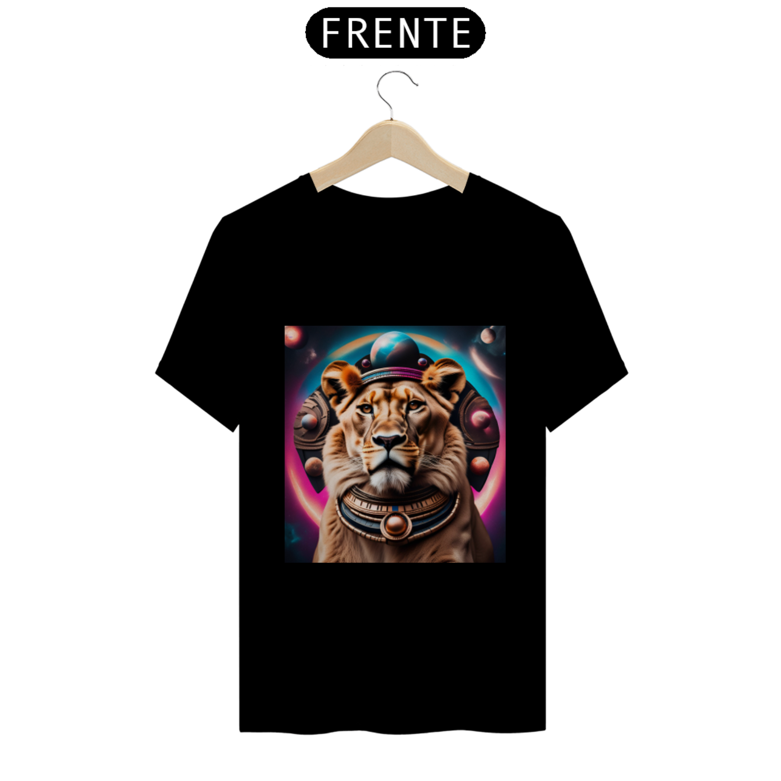 Nome do produto: Camiseta Leoa Estelar