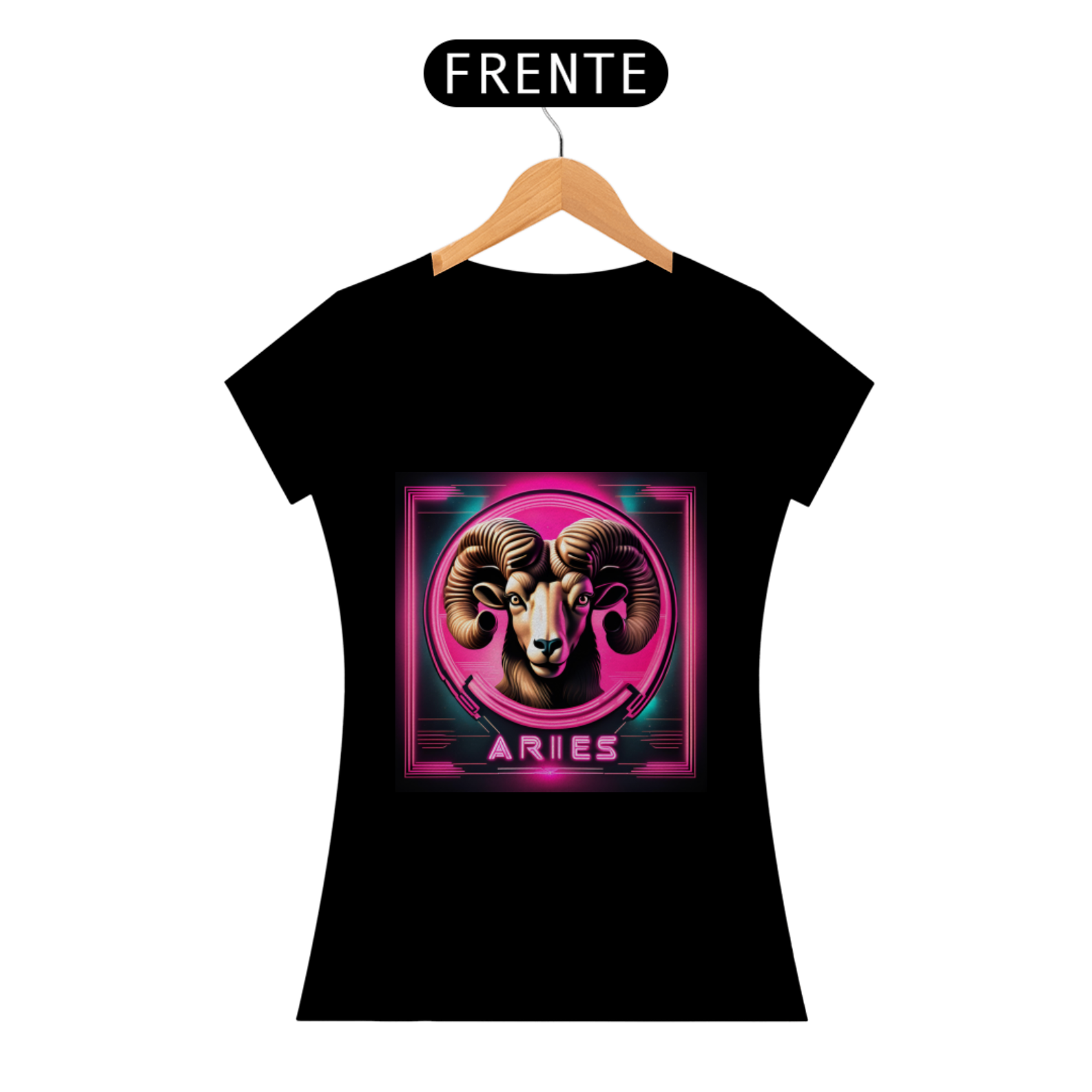 Nome do produto: Camiseta Feminina Signo de Áries