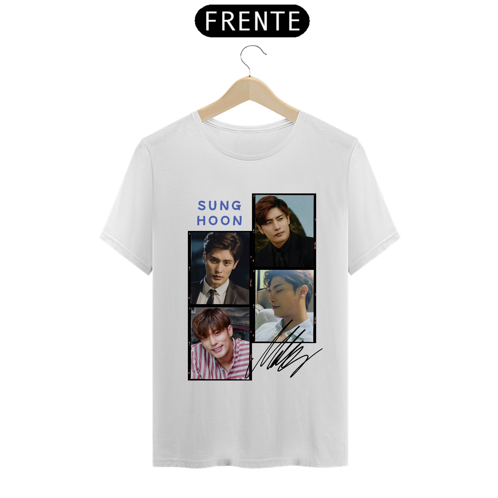 Camiseta Unissex Sung Hoon Autograph
