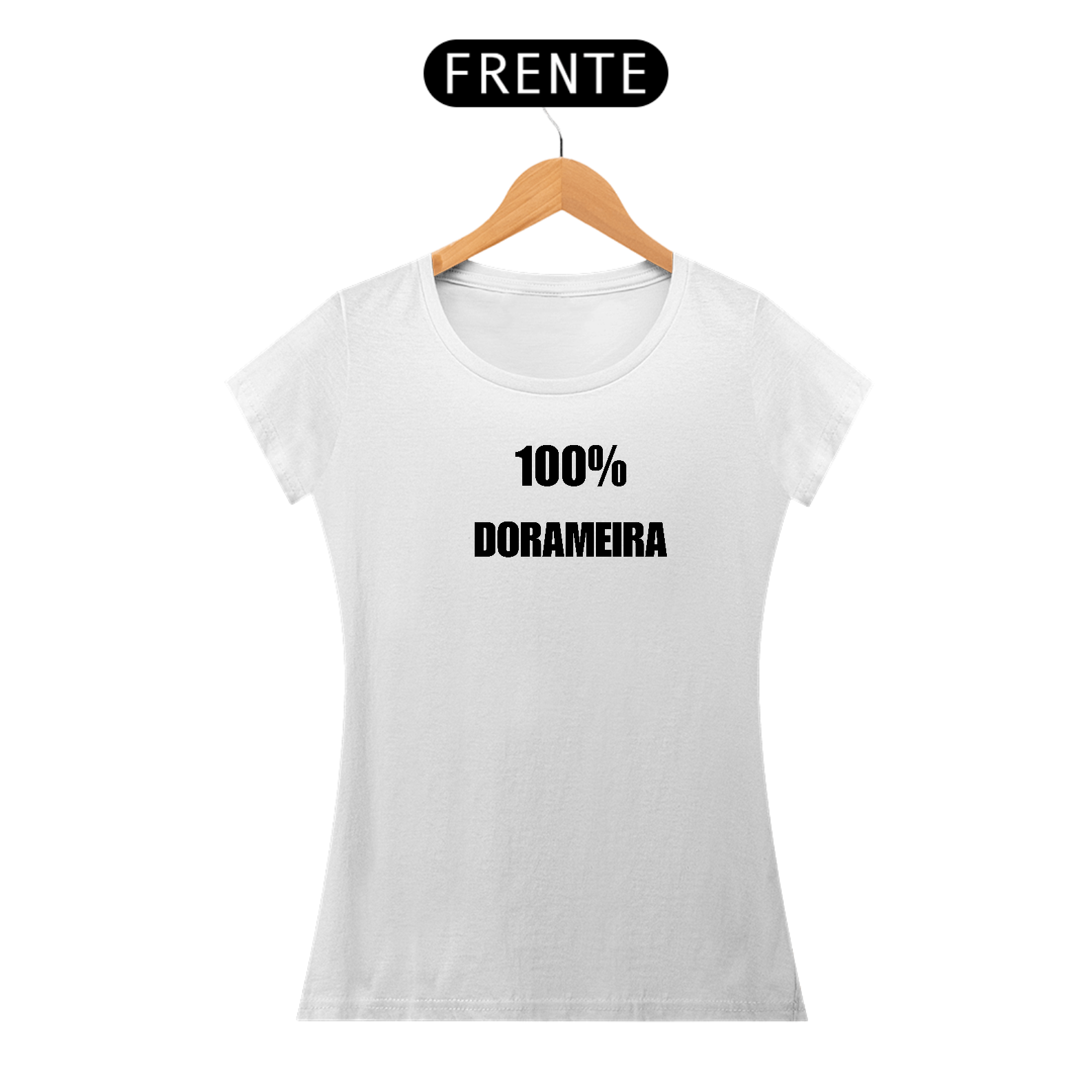 Baby Look 100 por cento Dorameira