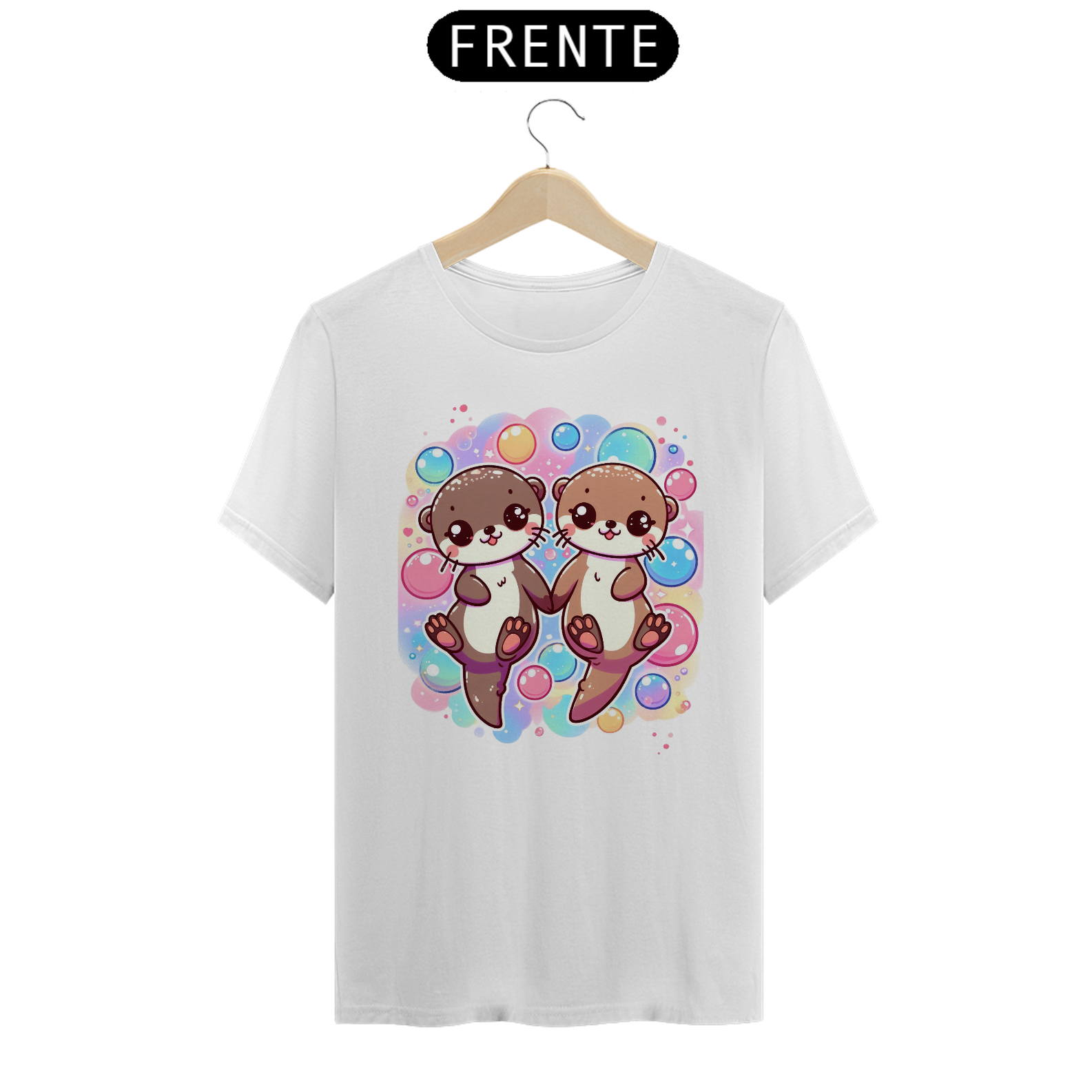 Camiseta Unissex Lontrinhas