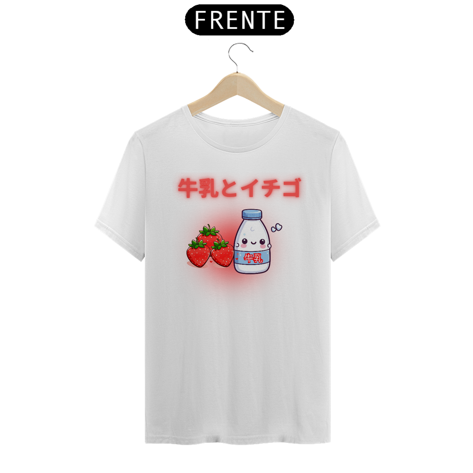 Camiseta Unissex Gyūnyū to ichigo