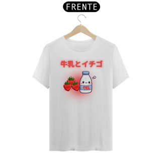 Camiseta Unissex Gyūnyū to ichigo