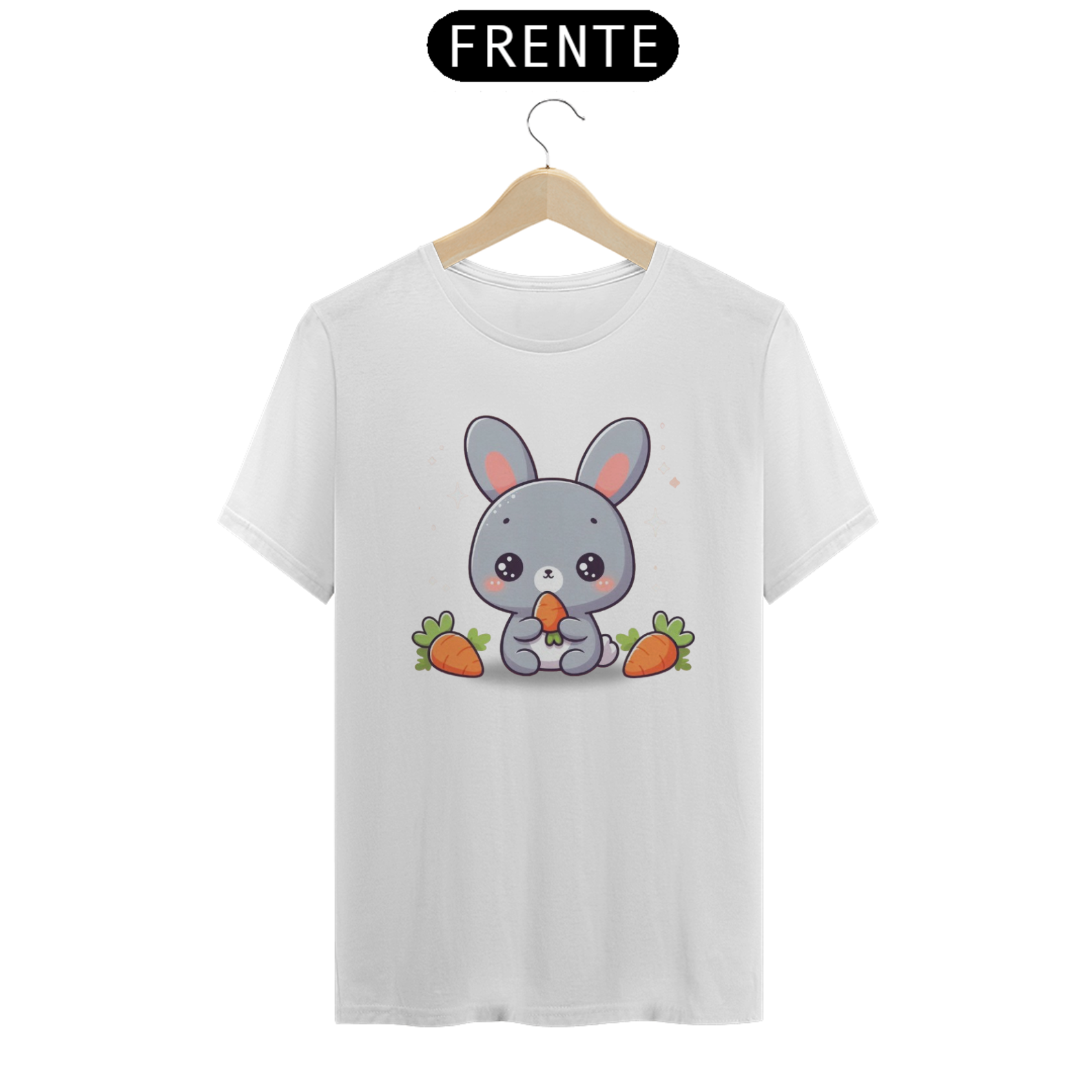 Camiseta Unissex The hungry Bunny
