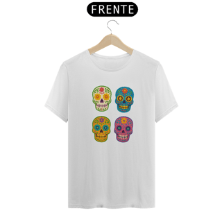 Camiseta Unissex Calaveras de Azúcar