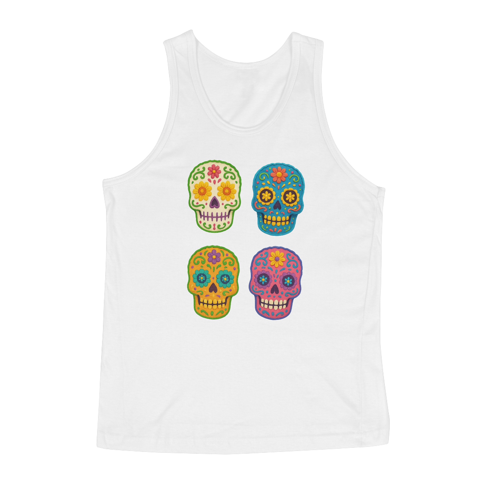 Regata Masculina Calaveras de Azúcar