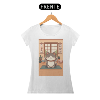 Baby Look Yoga Cat - the Gray