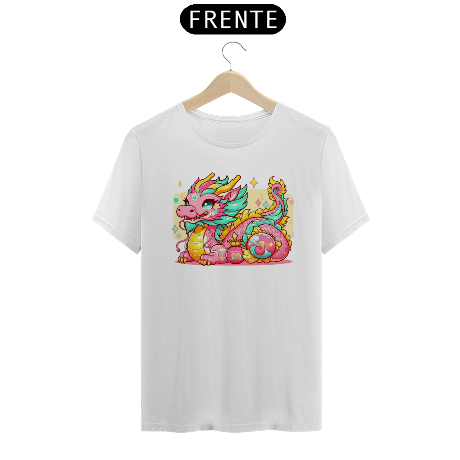 Camiseta Unissex Dragão Mágico