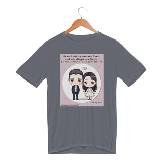 Camiseta Unissex Sport Dry UVOh My V! Chibi style para treinar