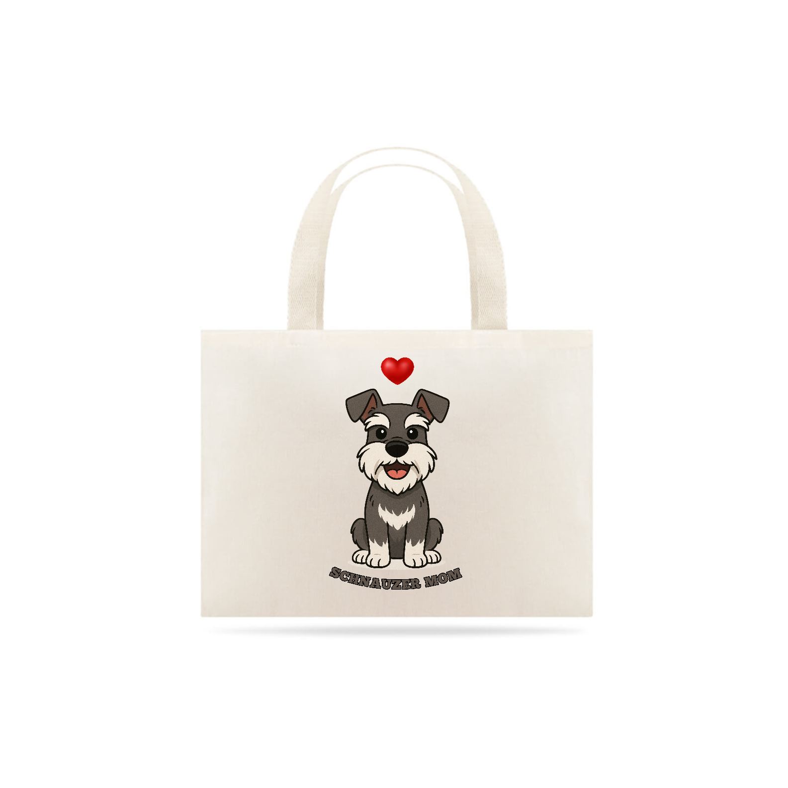 Ecobag Schnauzer Mom