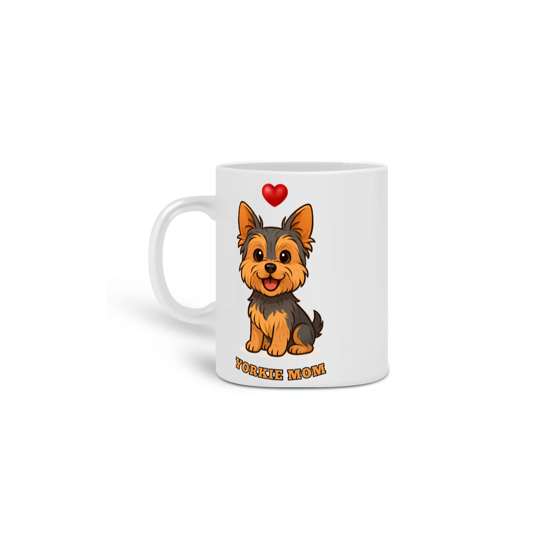 Caneca Yorkie Mom