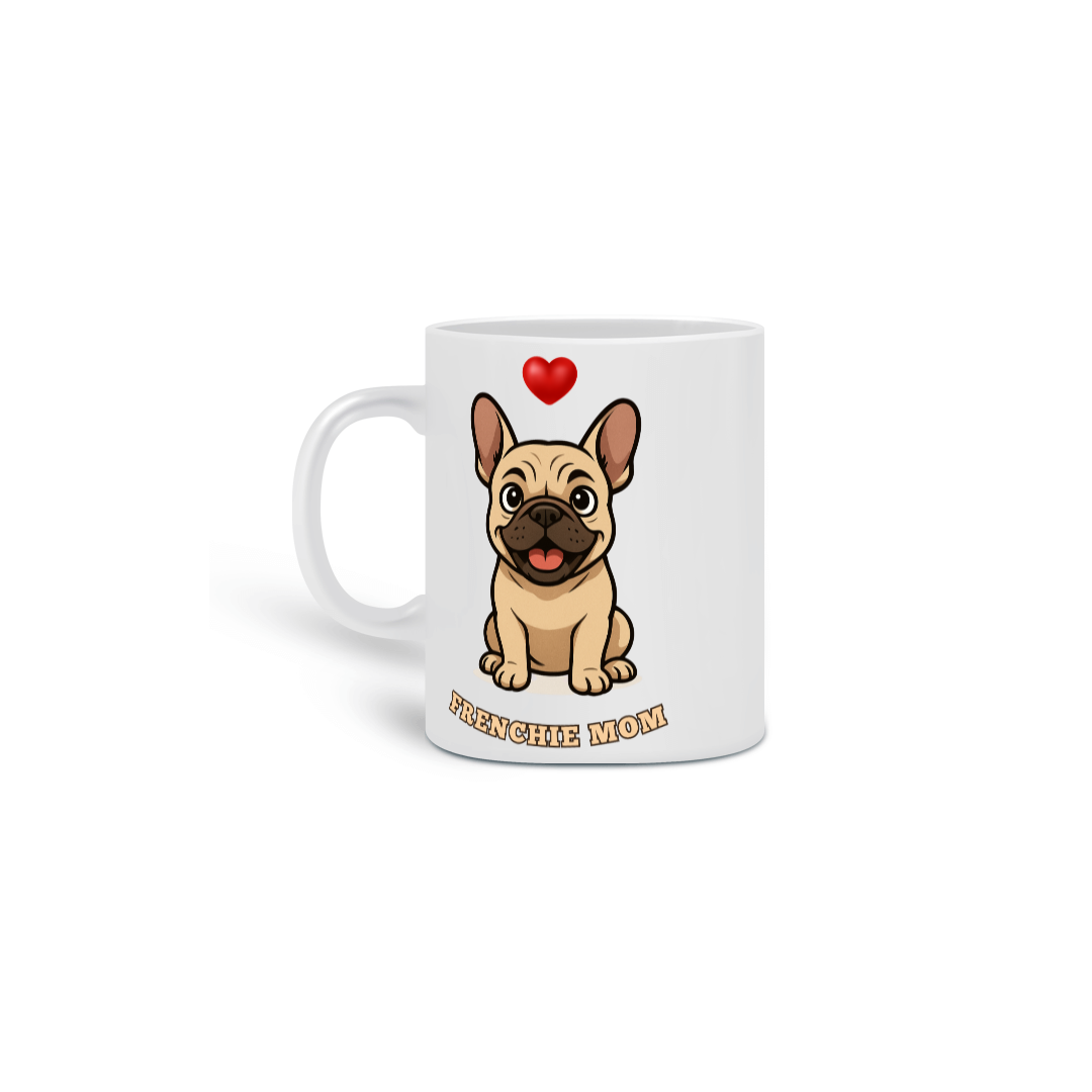 Caneca Frenchie Mom