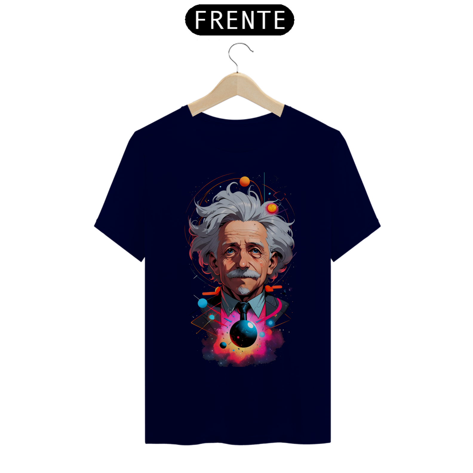 Nome do produto: Camisa Albert Einstein 2 - Unissex