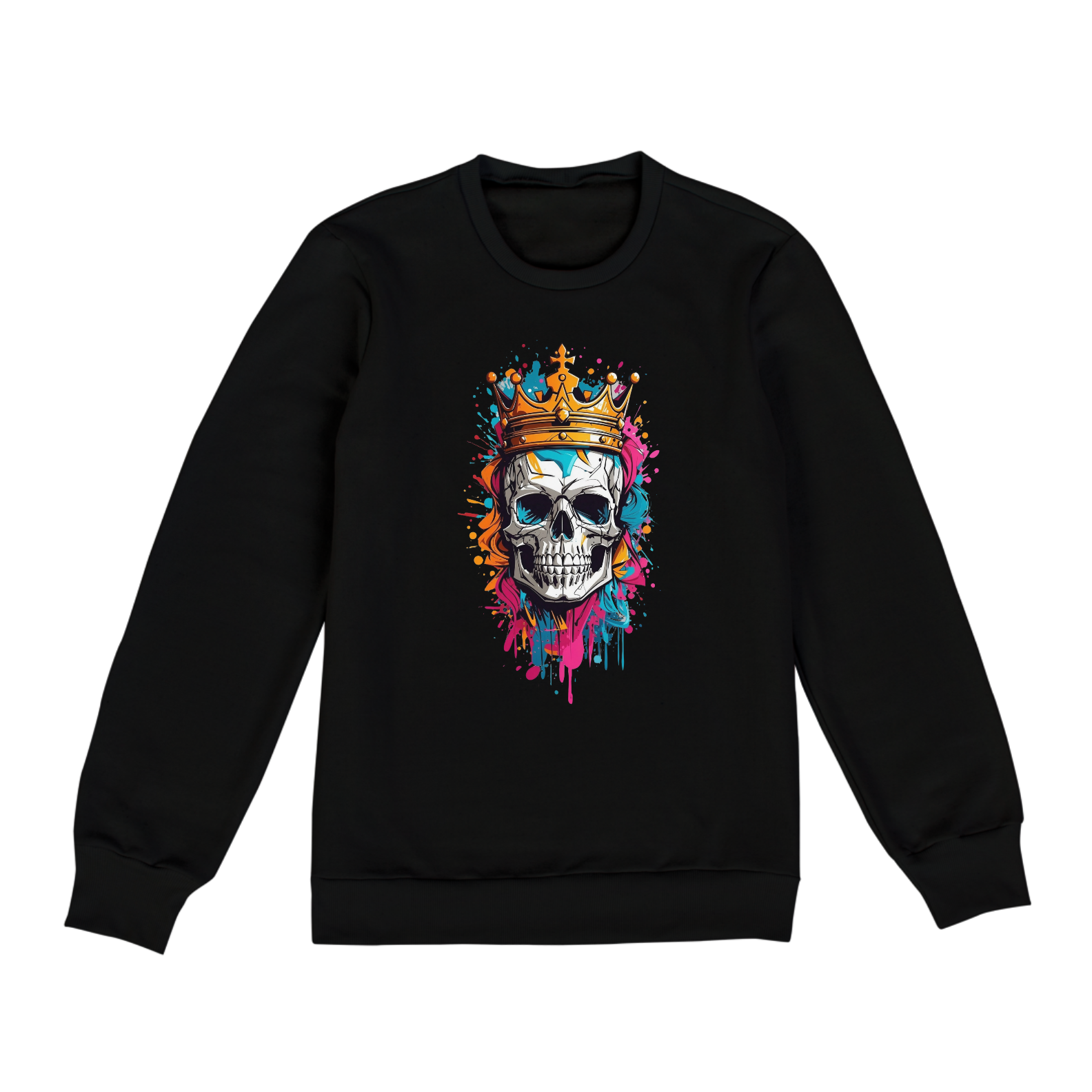 Nome do produto: Moleton King skull - Unissex