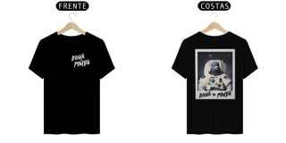 Pombo Astronauta - Frente e Costas 