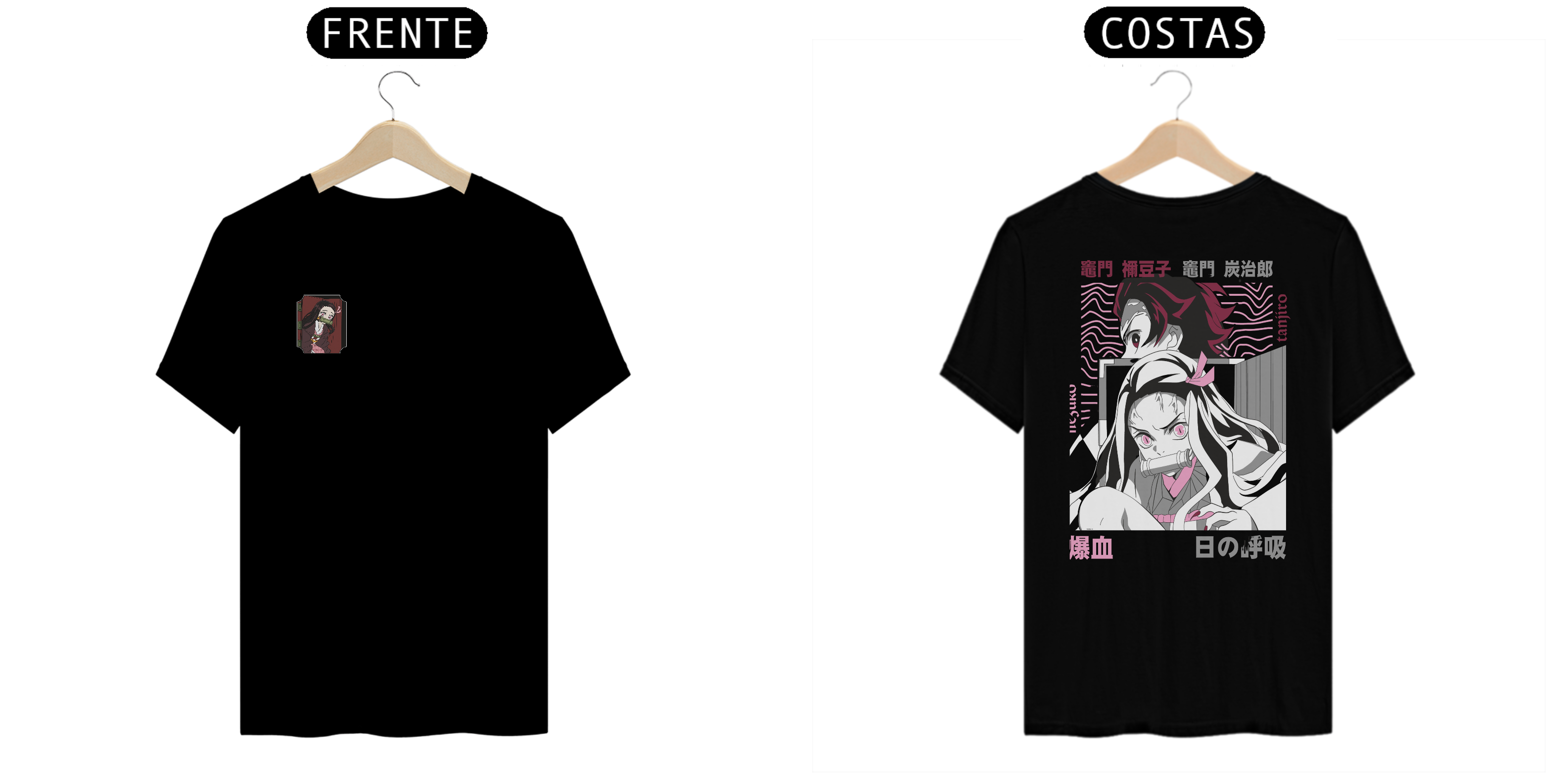 Nome do produto: Tanjiro e Nezuko - Kimetsu no Yaiba