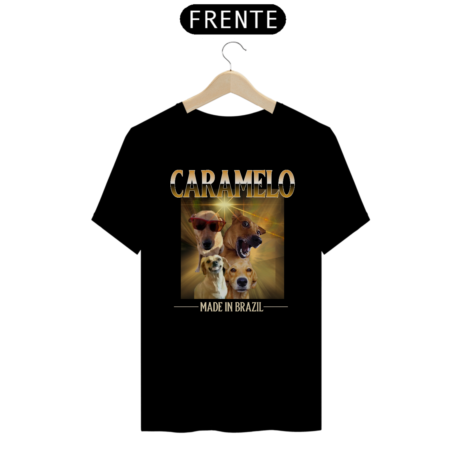 T-SHIRT CARAMELO 