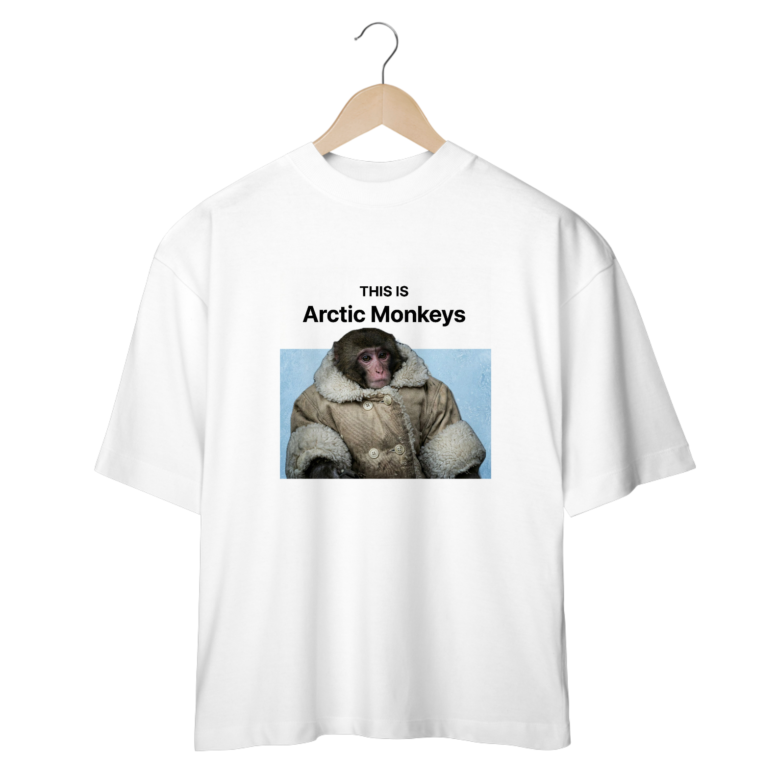 Camiseta Oversized This Is Arctic Monkeys (Nova)