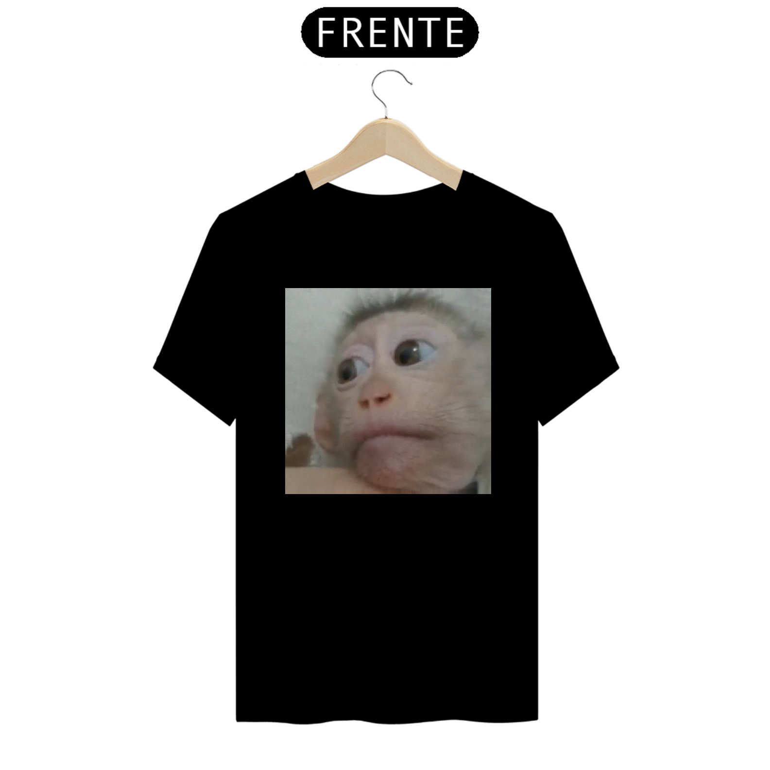 Camiseta Macaquinho desconfiado