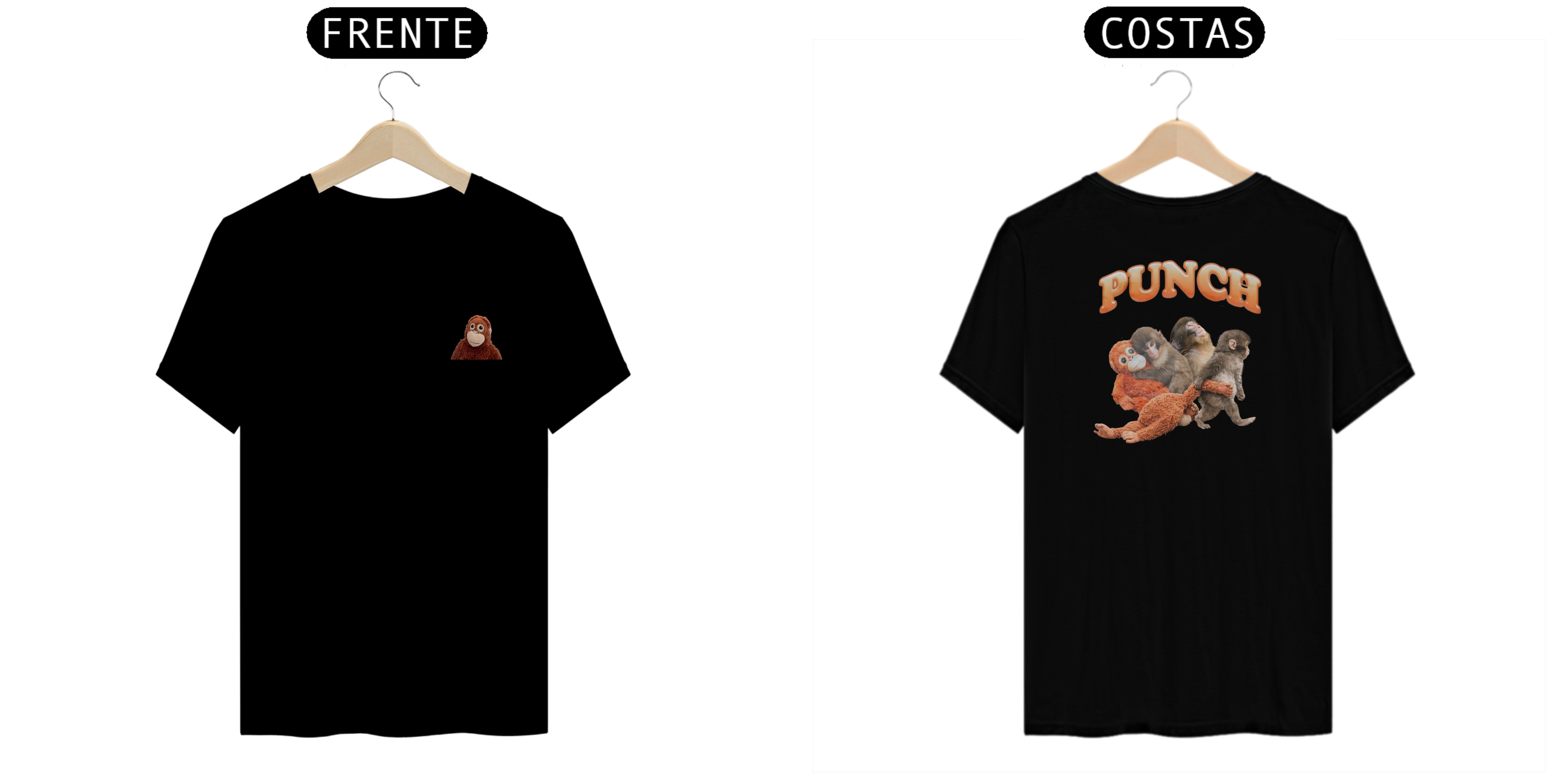 Camiseta Punch Frente + Costas
