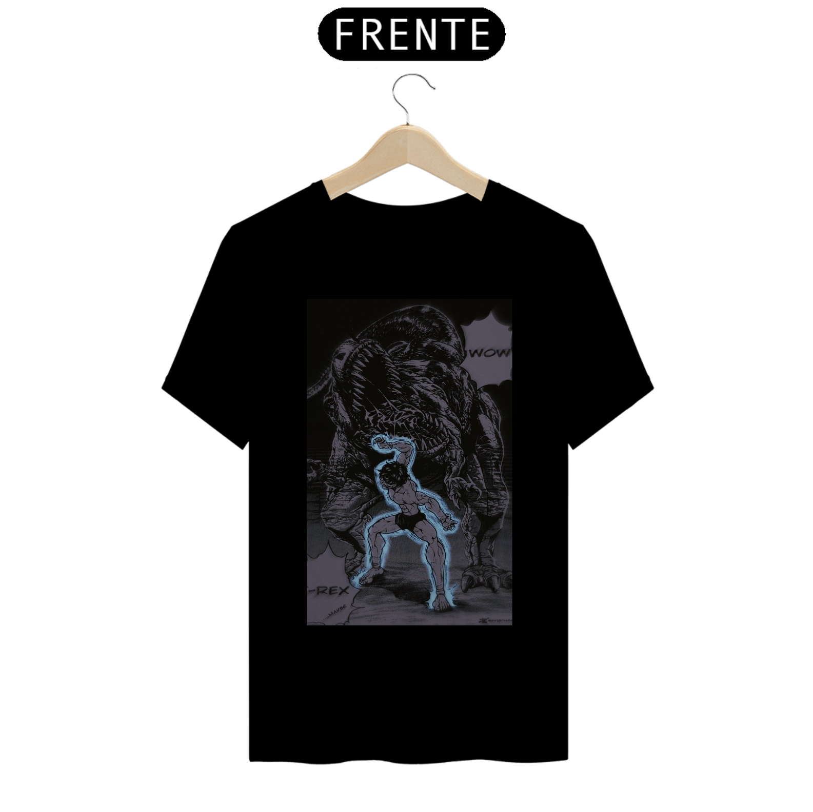 Nome do produto: Baki T-shirt T-REX style