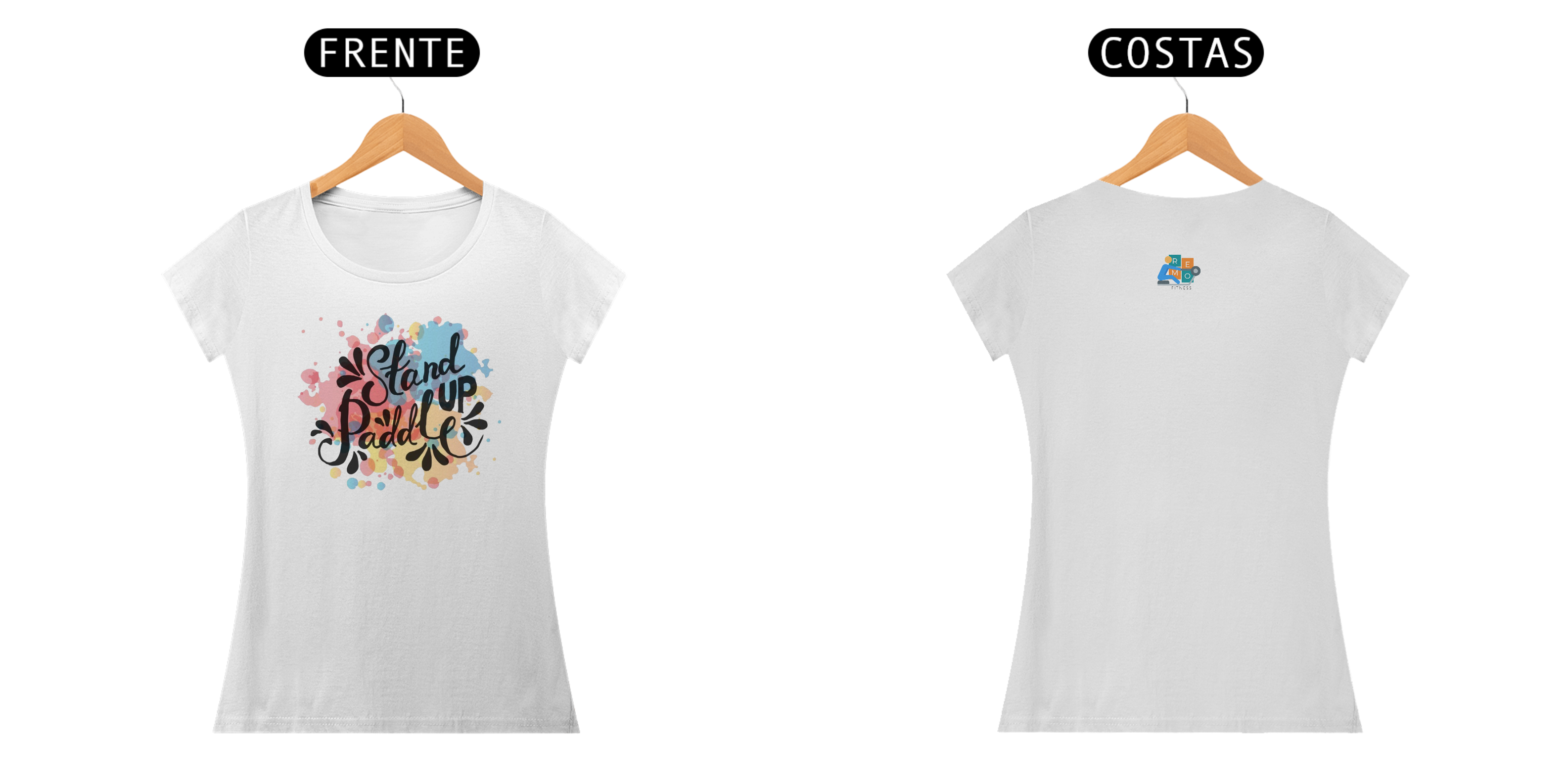 Camiseta Feminina Algodão SUP Arte