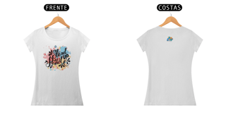 Camiseta Feminina Algodão SUP Arte