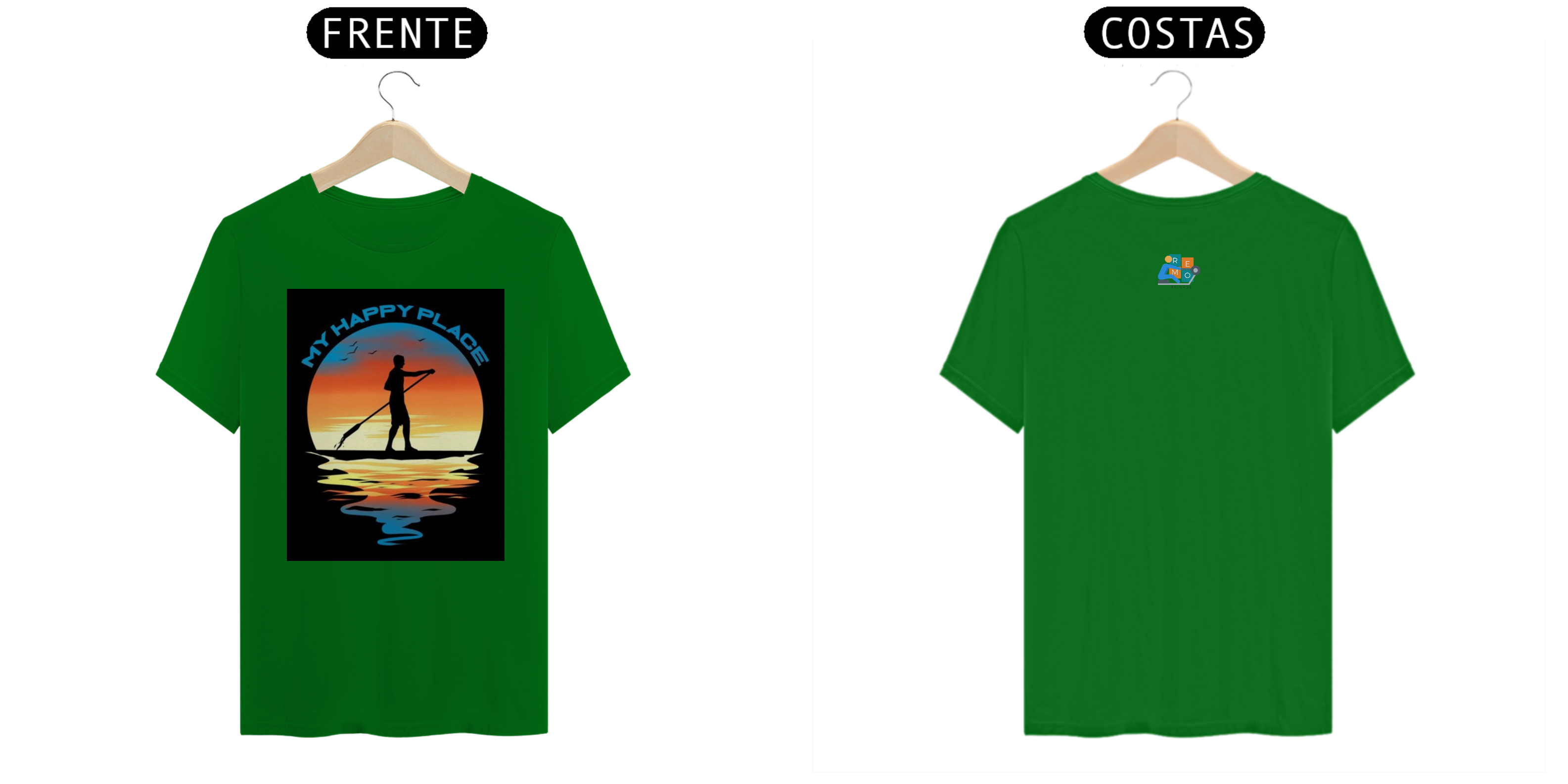 Camiseta Algodão SUP My Happy Place