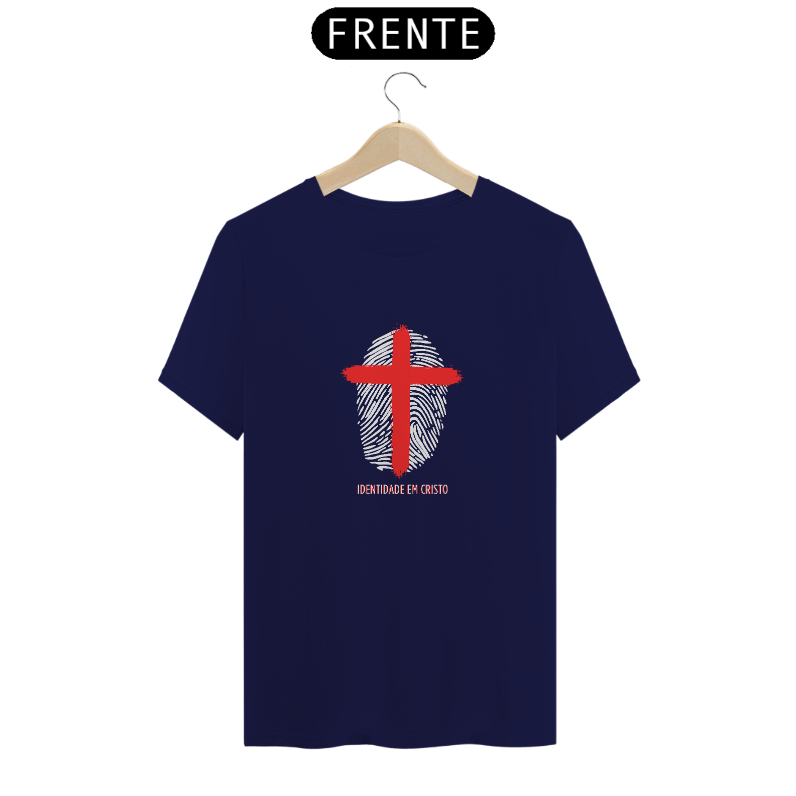 Nome do produto: T-Shirt Classic - Identidade em Cristo