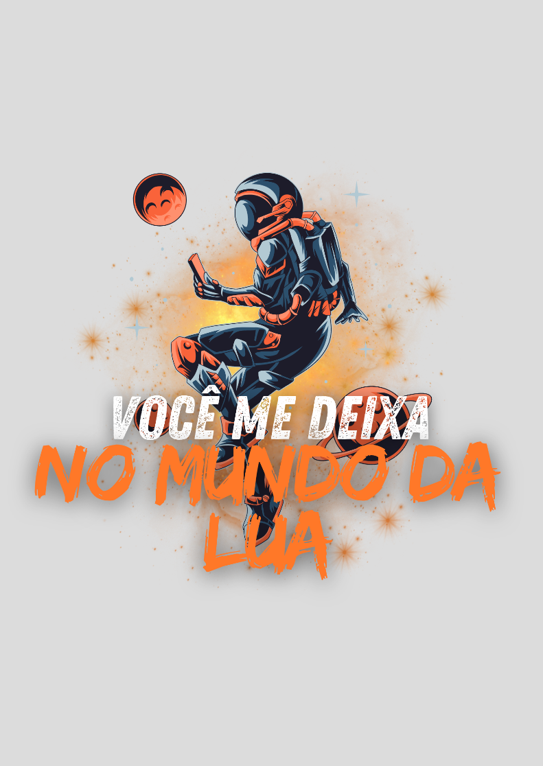 Nome do produto: Poster Retrato No mundo da lua