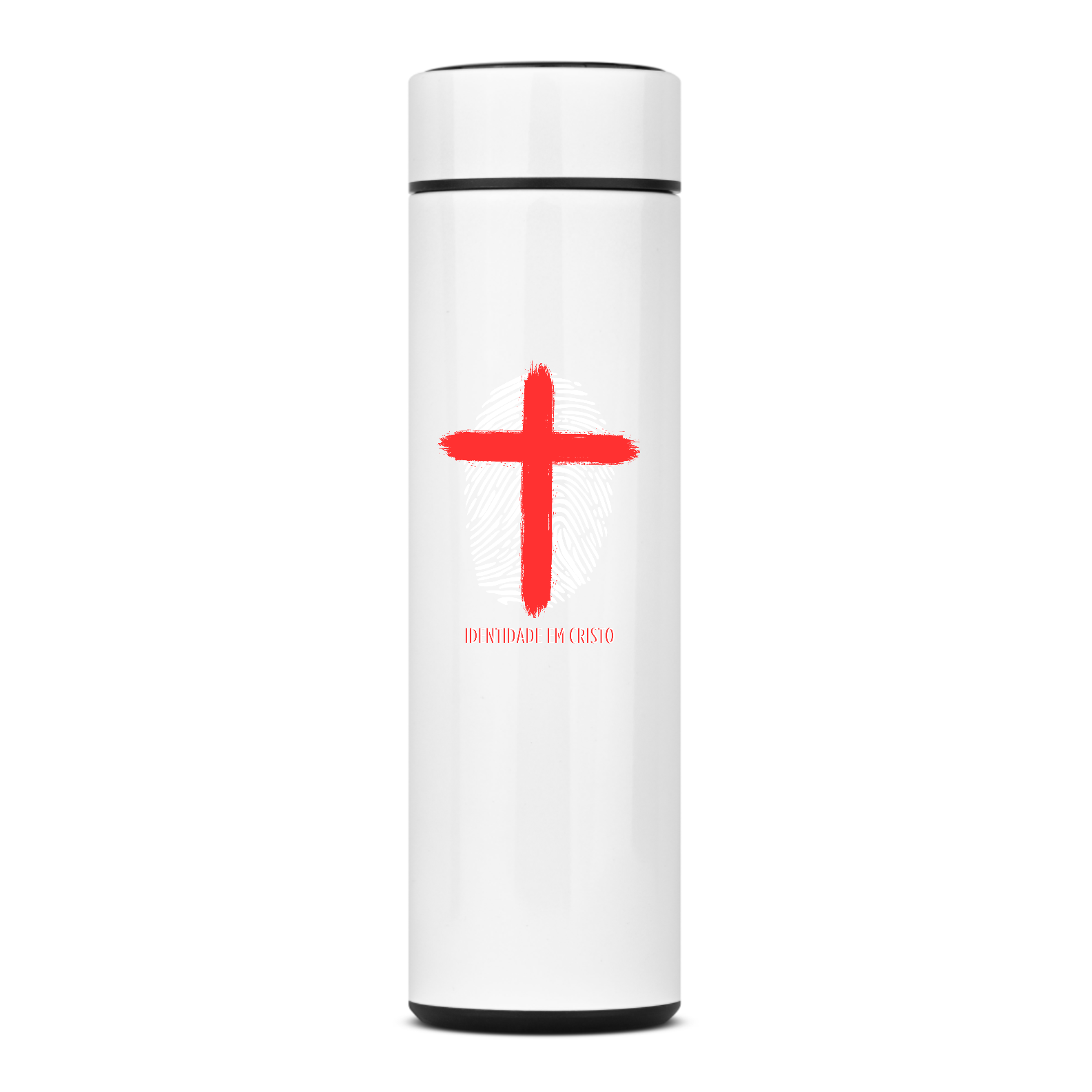 Nome do produto: Garrafa Térmica - Identidade em Cristo