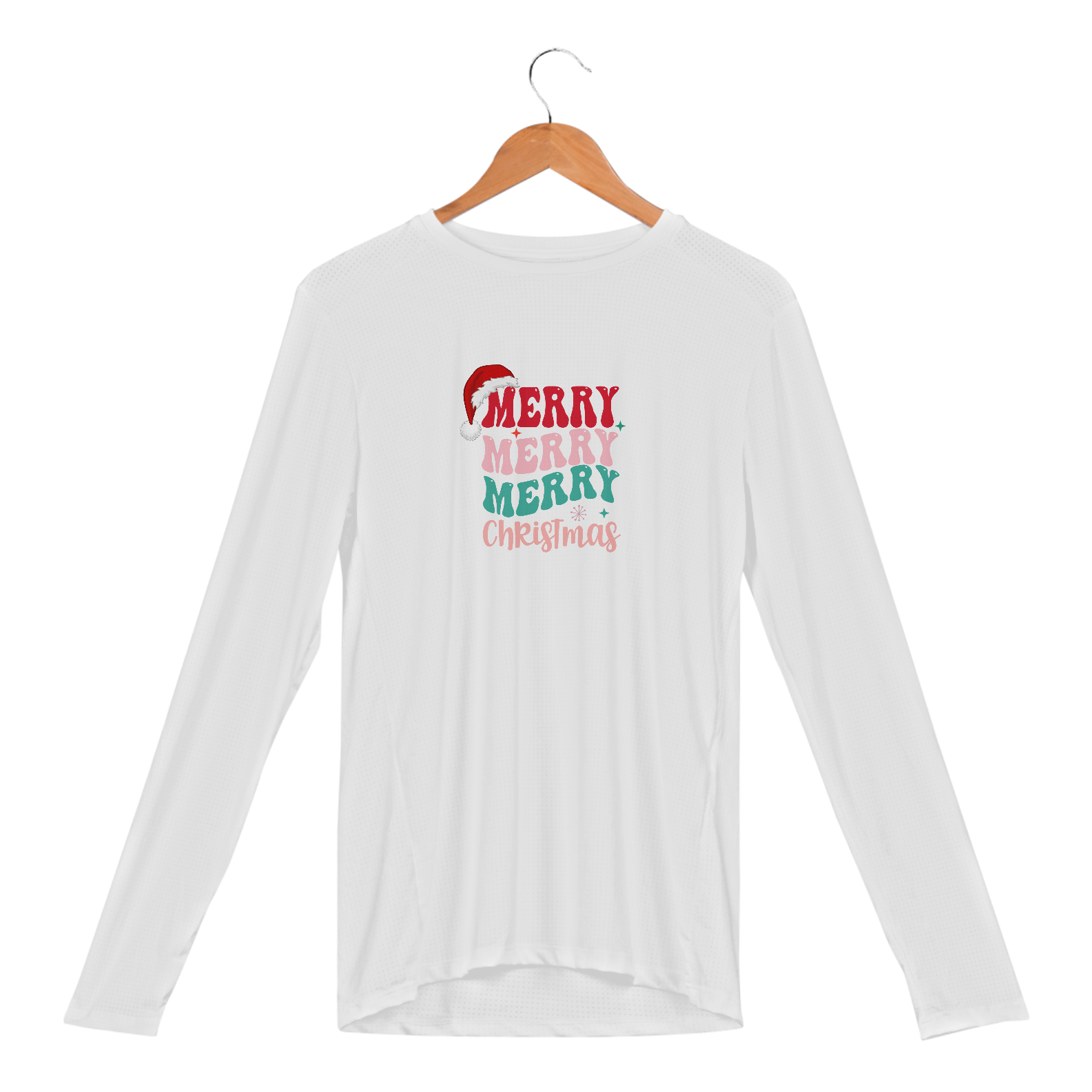 Nome do produto: Camisa Manga Longa Sport Dry Uv - Merry Christmas