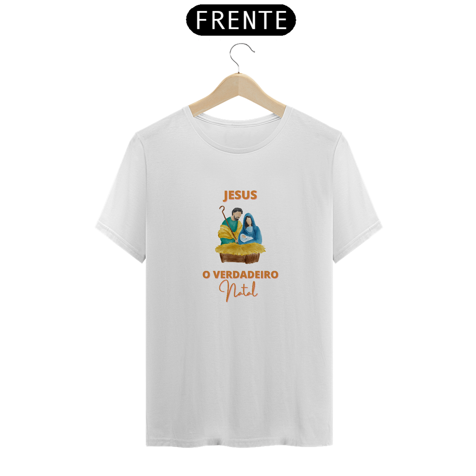 Nome do produto: T-Shirt Classic - Jesus o verdadeiro natal