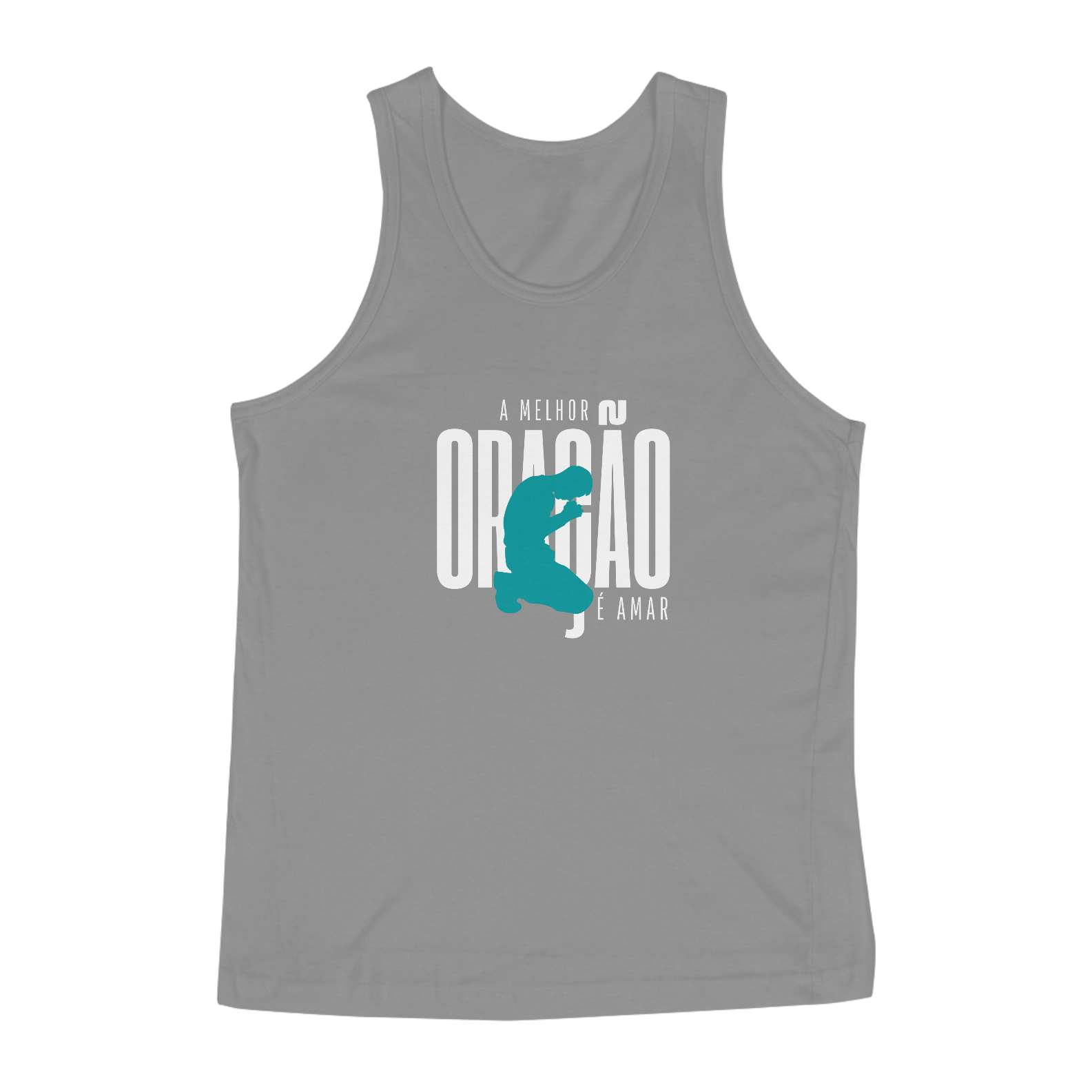 Nome do produto: Regata Masculina Quality - A melhor oração é amar