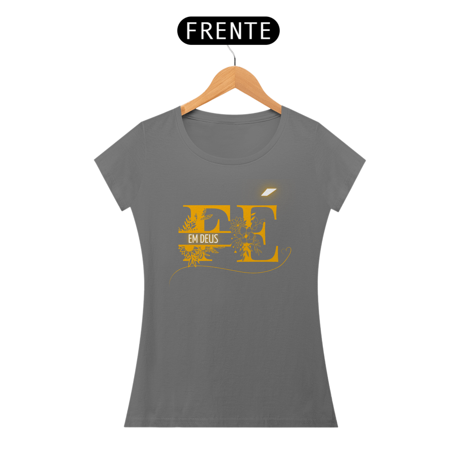 Nome do produto: Baby Long Estonada - Fé em Deus