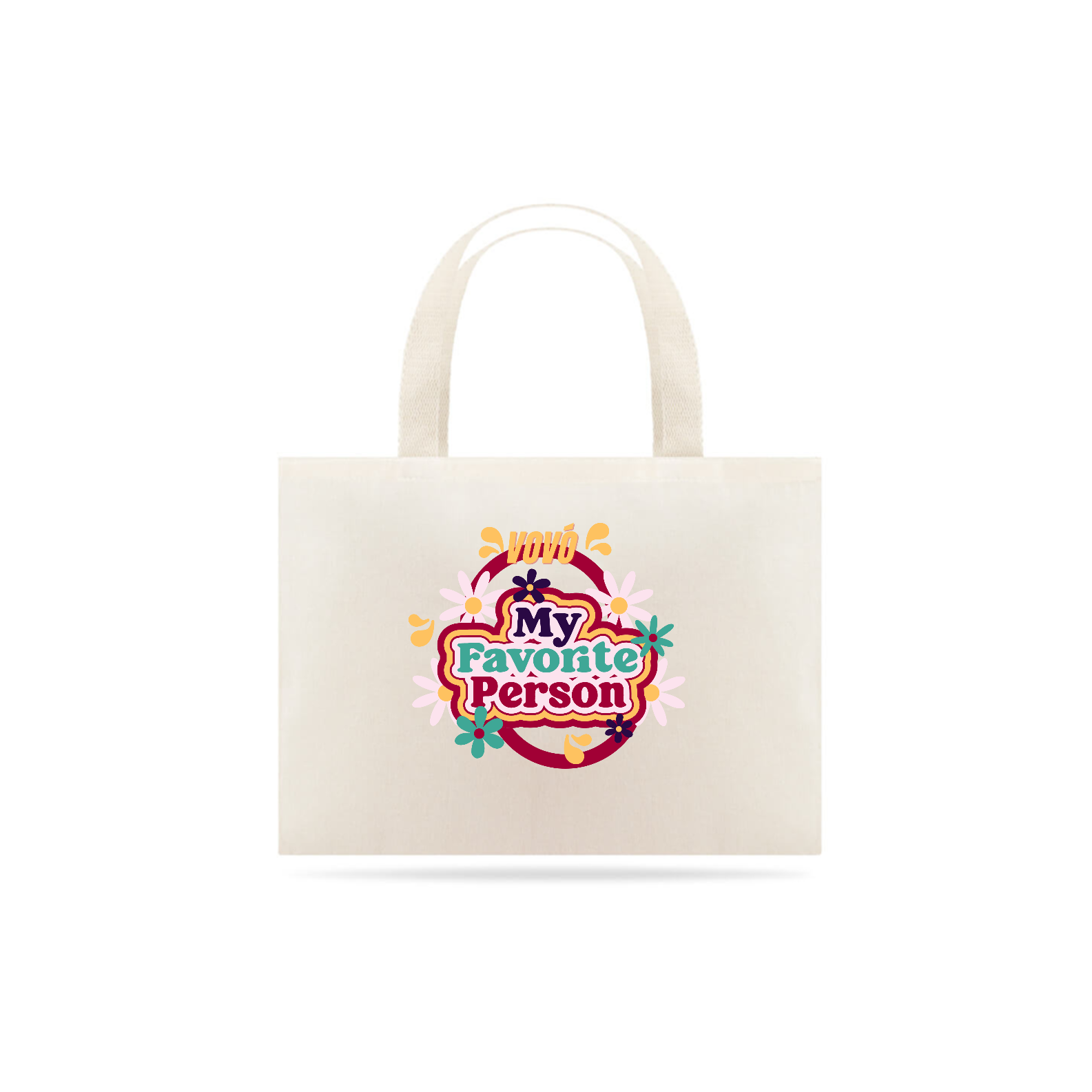 Nome do produto: Eco Bag Grande - Vovó minha pessoa favorita