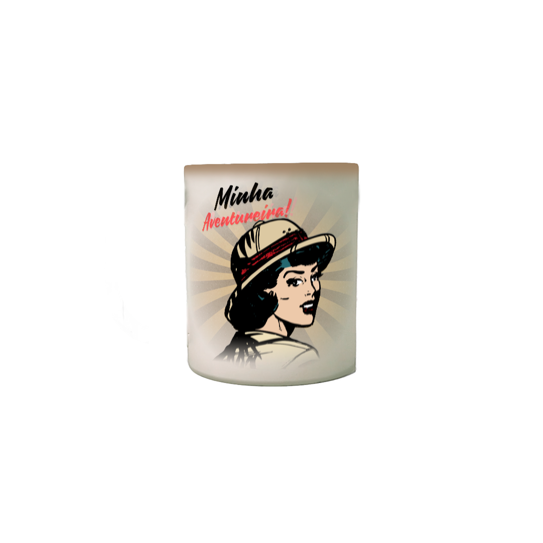 Nome do produto: Caneca Mágica Minha Aventureira