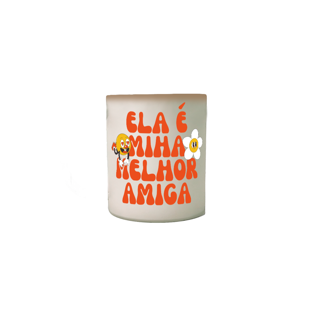 Nome do produto: Caneca Mágica Ela é minha melhor amiga