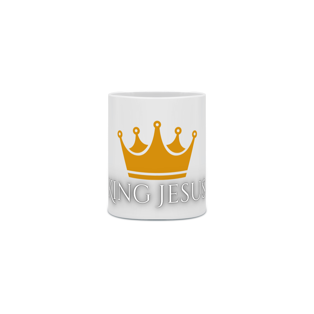 Nome do produto: Caneca King Jesus