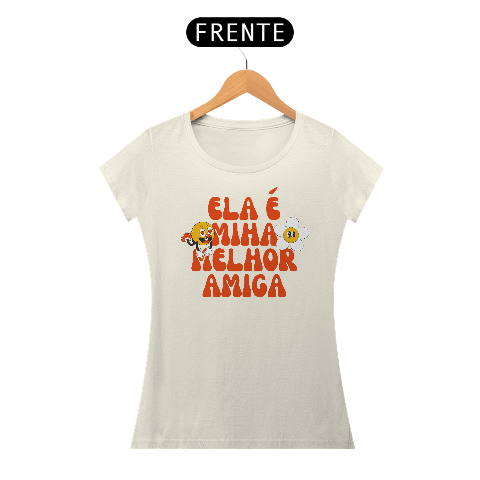 Nome do produto: Baby Long Pima Ela é minha melhor amiga