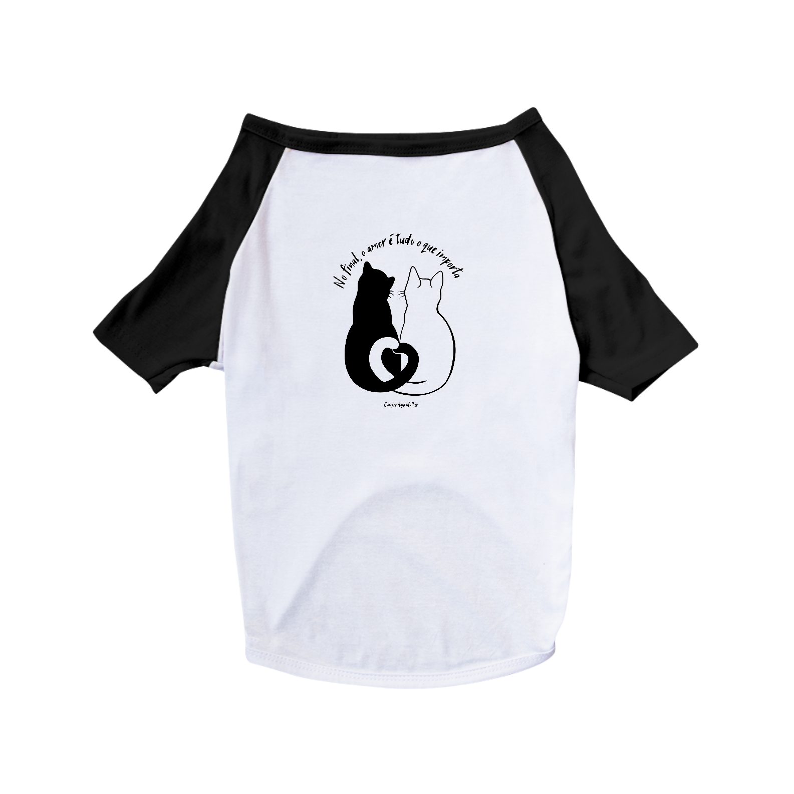 Nome do produto: Camisa Pet Dog - No final, o amor é tudo o que importa