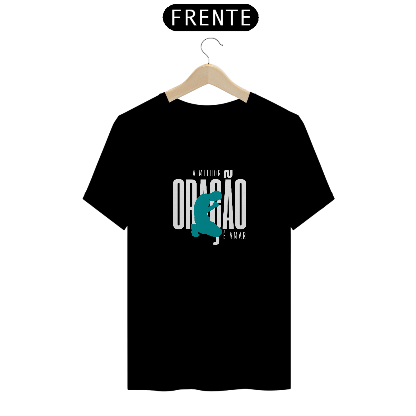 Nome do produto: T-Shirt Prime - A melhor oração é amar