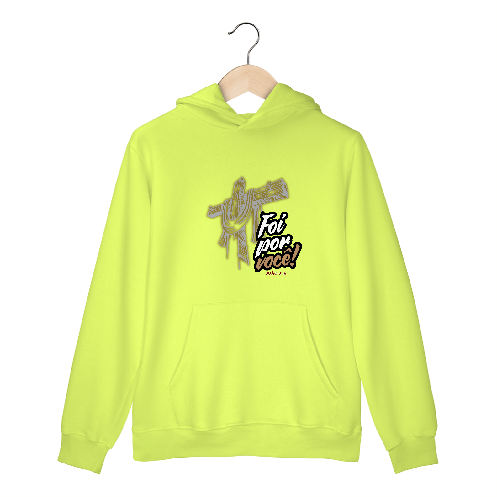 Nome do produto: Moletom Canguru - Foi por você