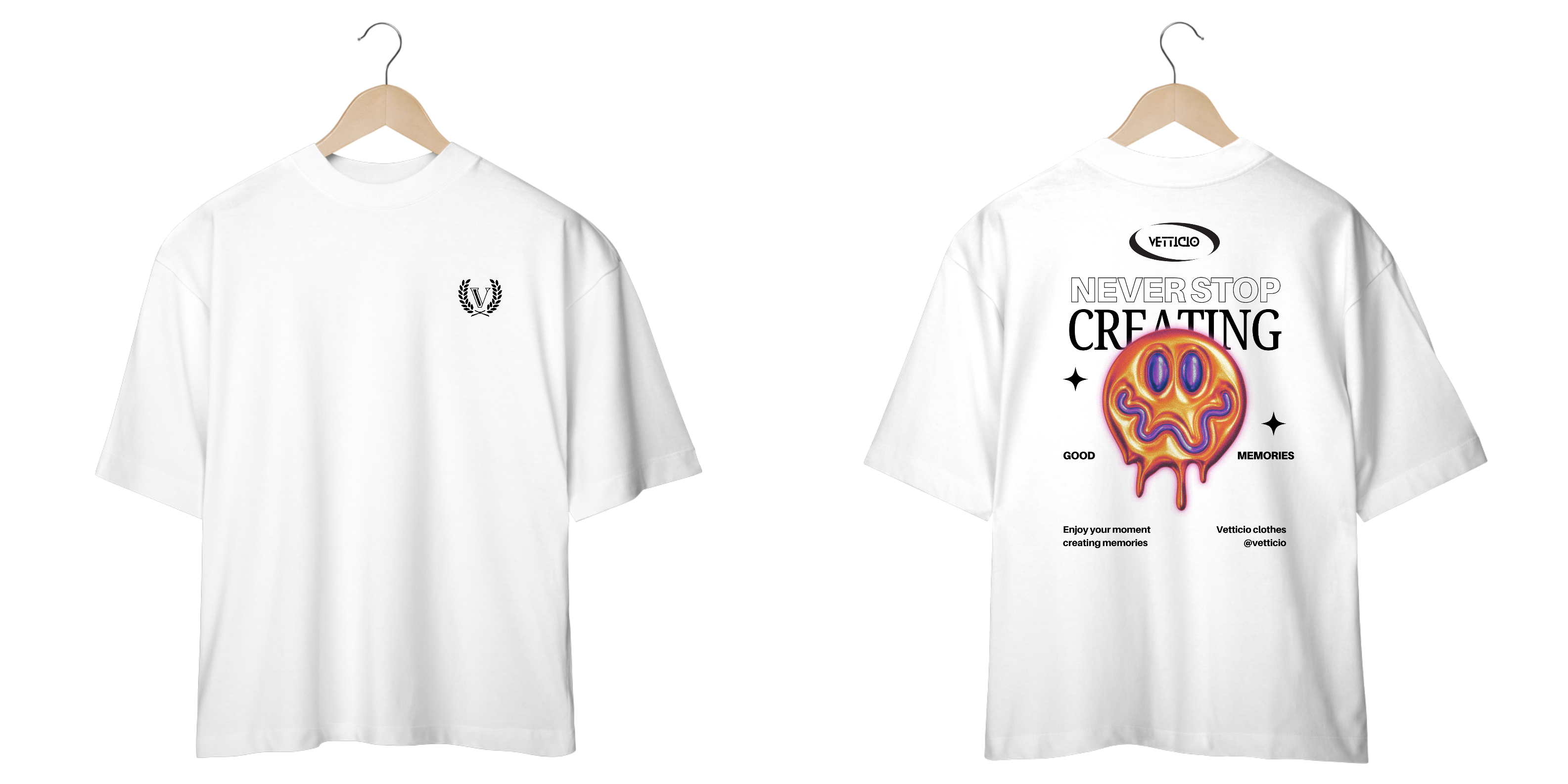 Nome do produto: StreetWear Collection Oversize - Never stop creating