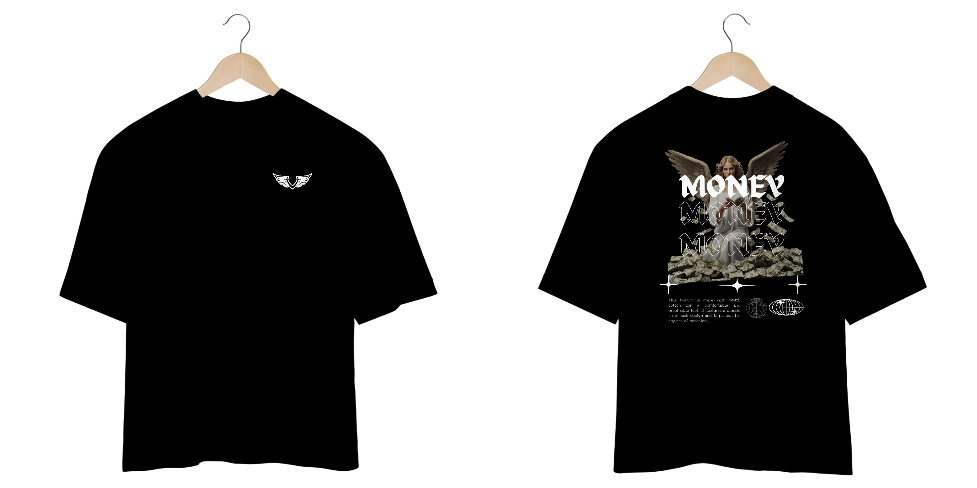 Nome do produto: StreetWear Collection OverSize - Angel 