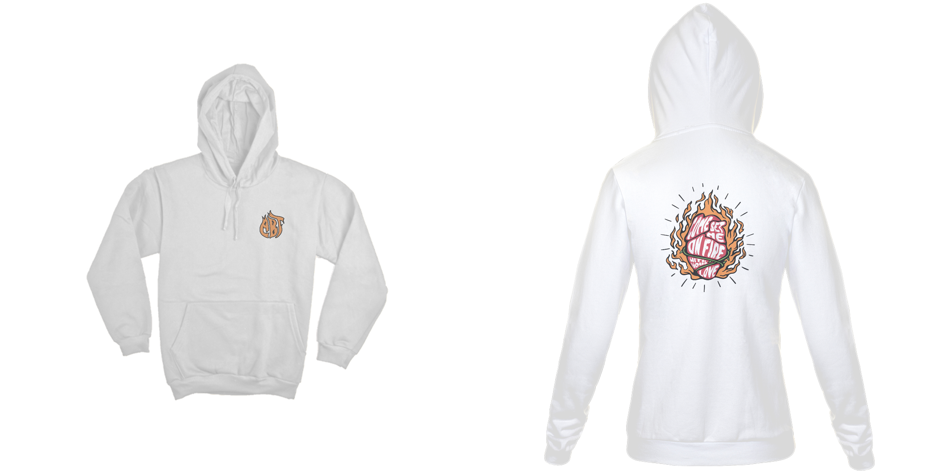 Nome do produto: Moletom Canguru On Fire - 2024 02